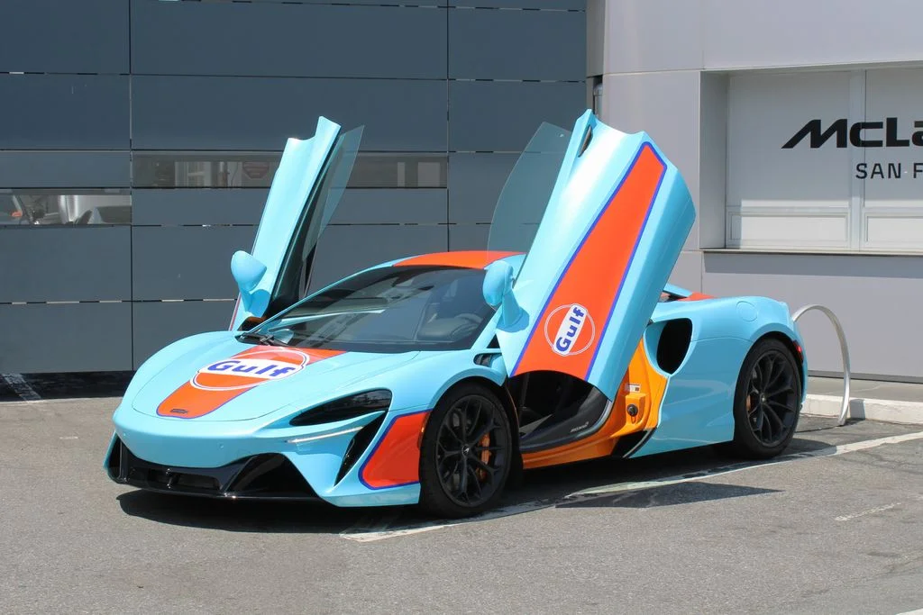 Certified Used 2023 Orange McLaren Performance image 1
