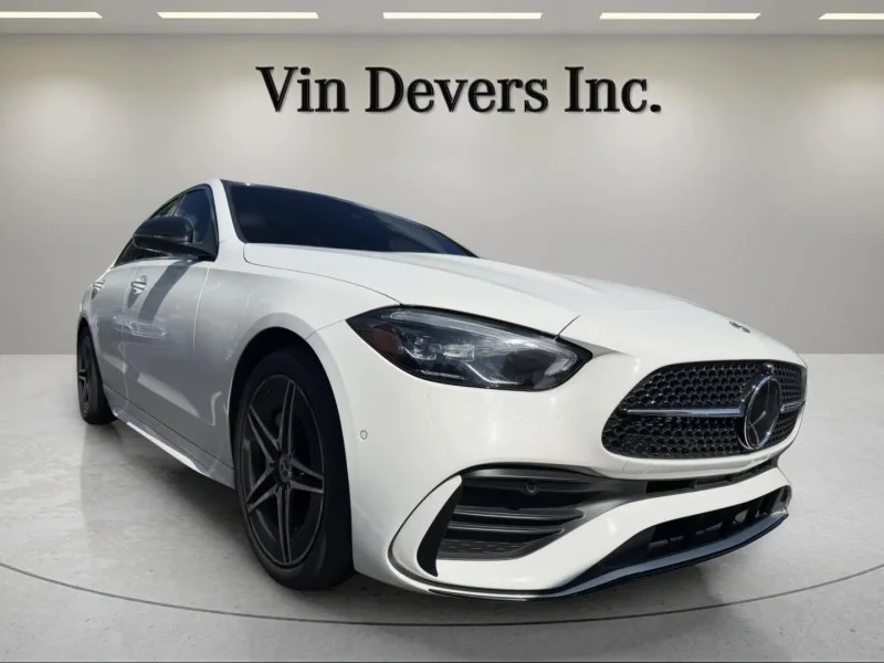 Certified Used 2023 White Mercedes-Benz C 300 image 1