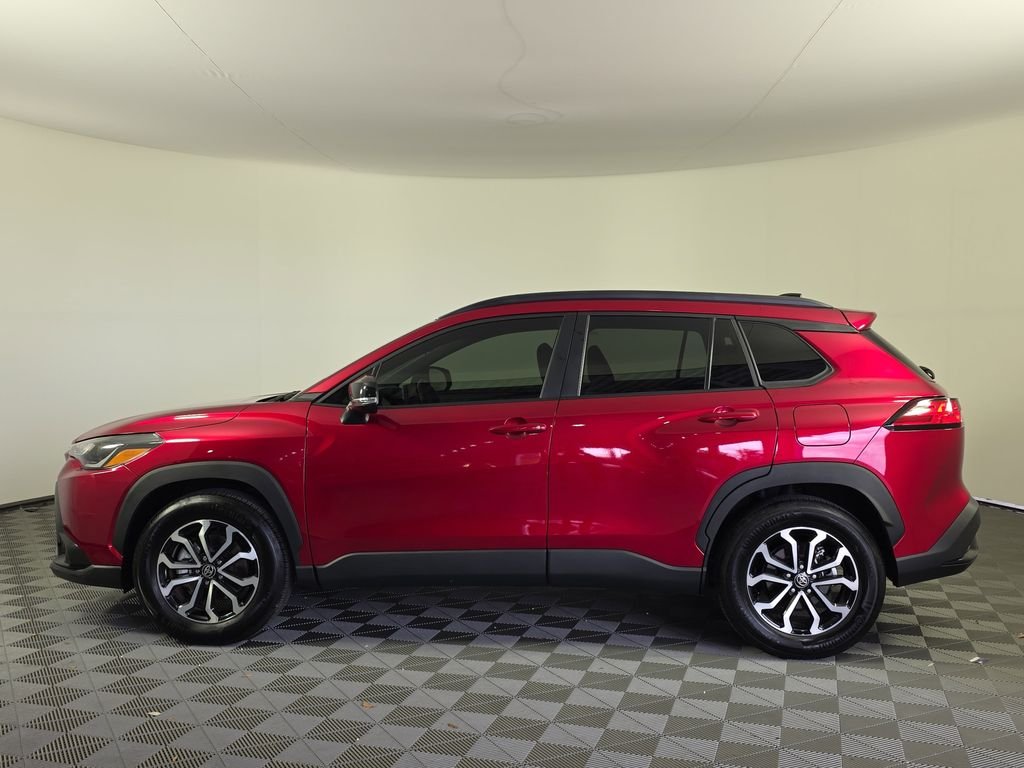 Used 2025 Red Toyota Hybrid SE image 4