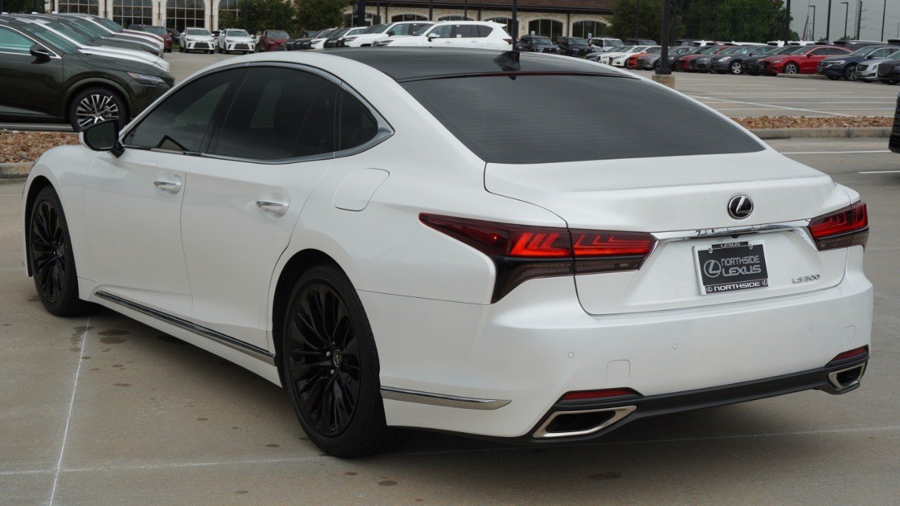 Certified Used 2023 EMINENT WHITE PEARL Lexus LS 500 image 8