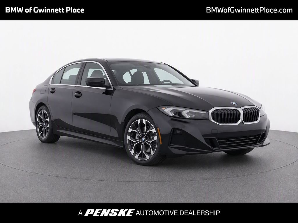 Certified Used 2026 Black Sapphire Metallic BMW 330i image 1