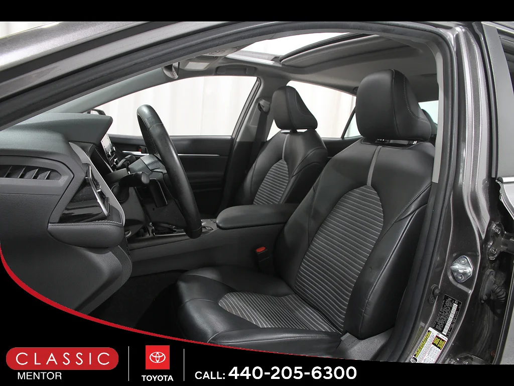 Certified Used 2021 Predawn Gray Mica Toyota SE image 5