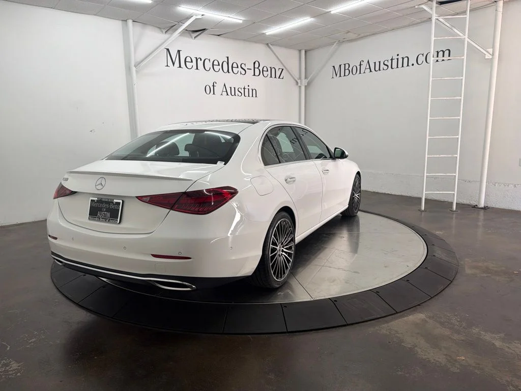 New 2026 White Mercedes-Benz C 300 image 7