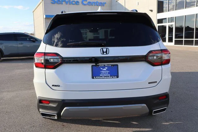 New 2026 Platinum White Pearl Honda AWD Touring Blackout image 3
