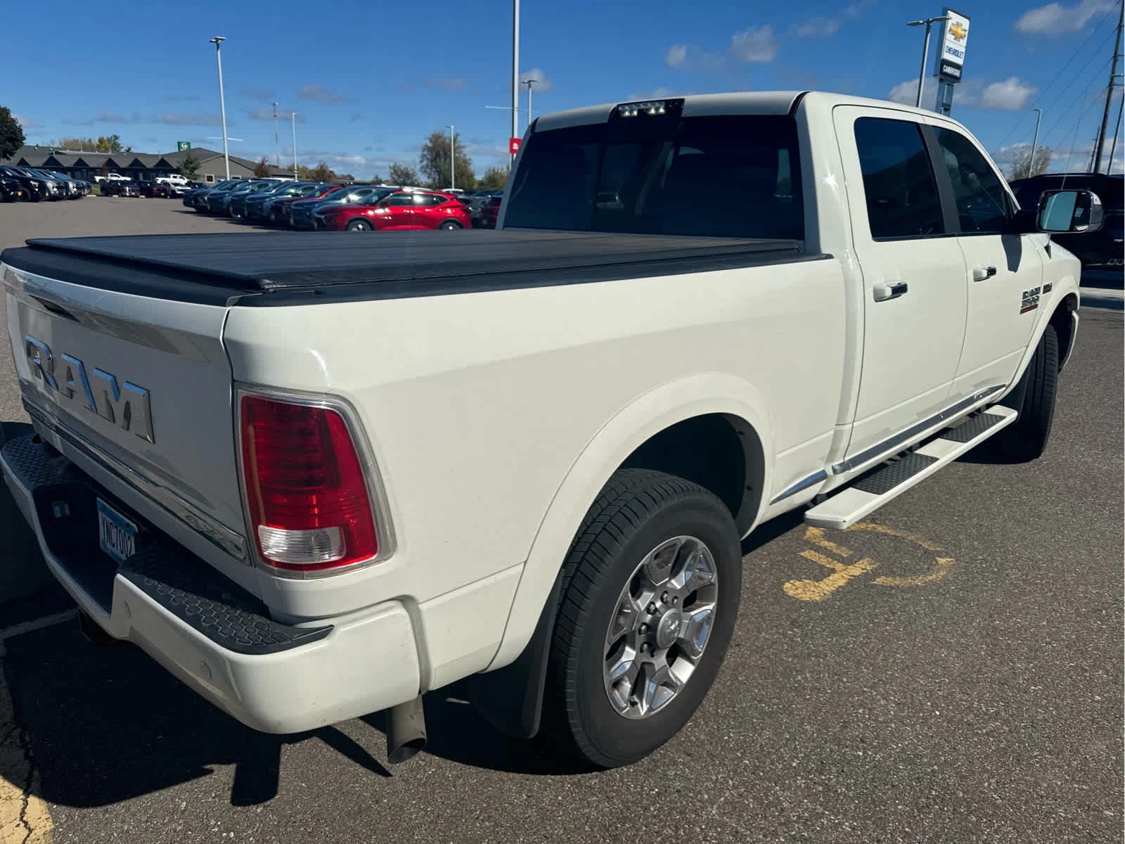 Used 2018 Pearl White Ram Limited image 7