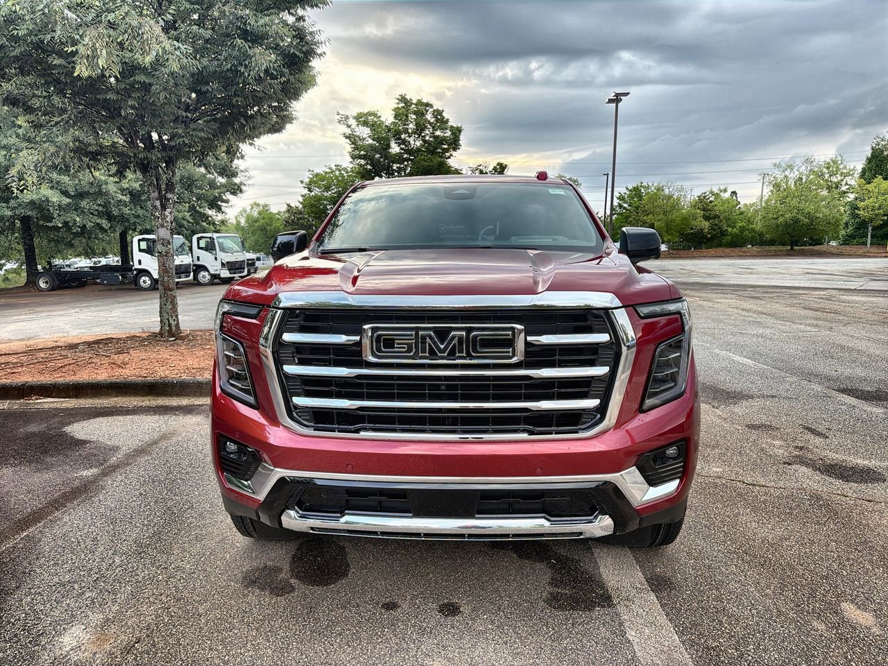 New 2026 Volcanic Red Tintcoat GMC Elevation image 3