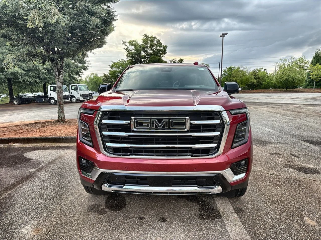 New 2026 Volcanic Red Tintcoat GMC Elevation image 3