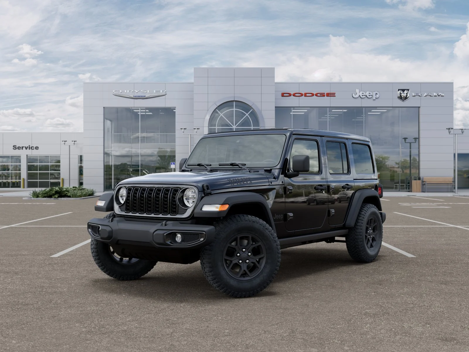 New 2026 Black Clearcoat Jeep Willys image 62
