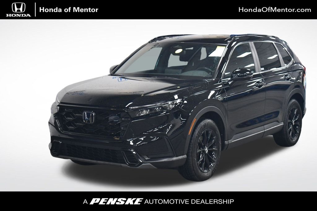 Certified Used 2024 Crystal Black Pearl Honda Sport image 1