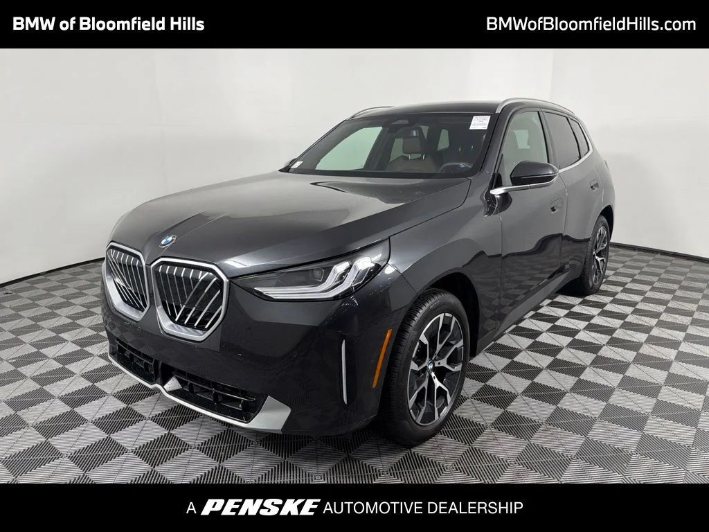 Certified Used 2025 Dark Graphite Metallic BMW 30 xDrive image 1
