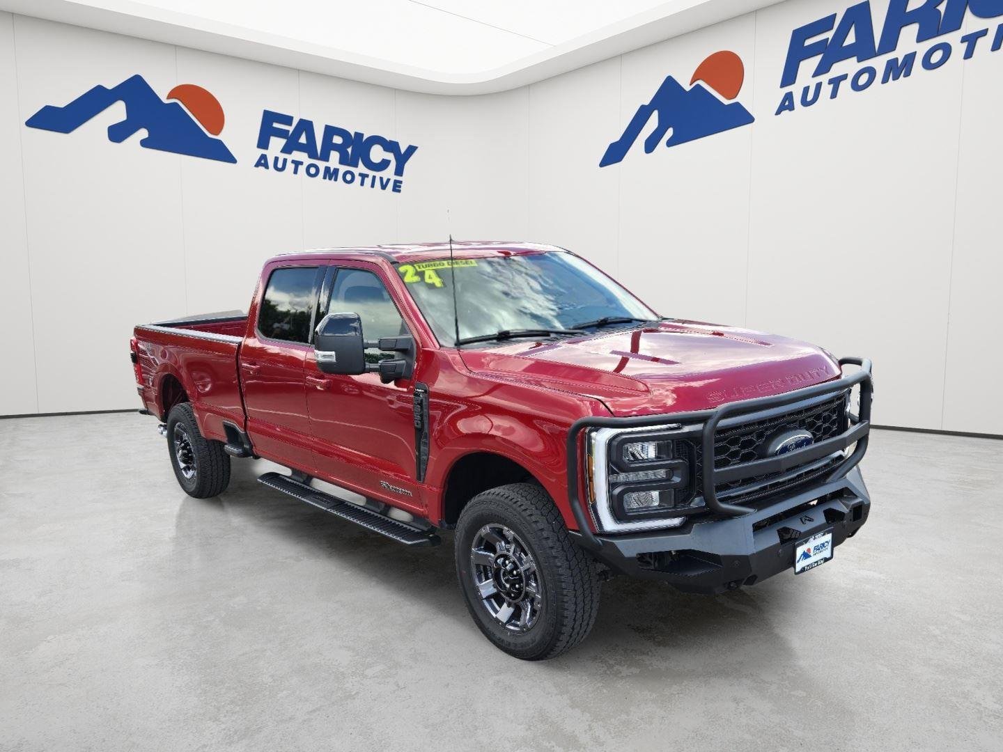 Used 2024 Rapid Red Metallic Tinted Clearcoat Ford LARIAT image 3