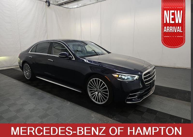 Used 2023 Nautical Blue Mercedes-Benz S 500 image 1