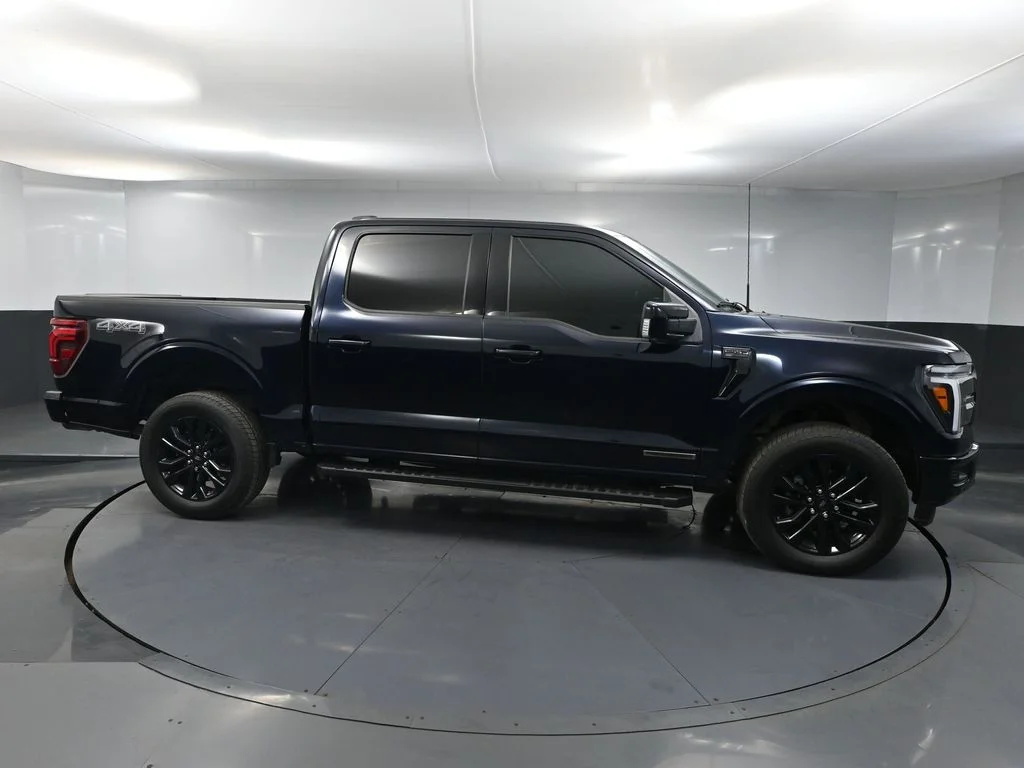 Certified Used 2025 Blue Ford Lariat image 3