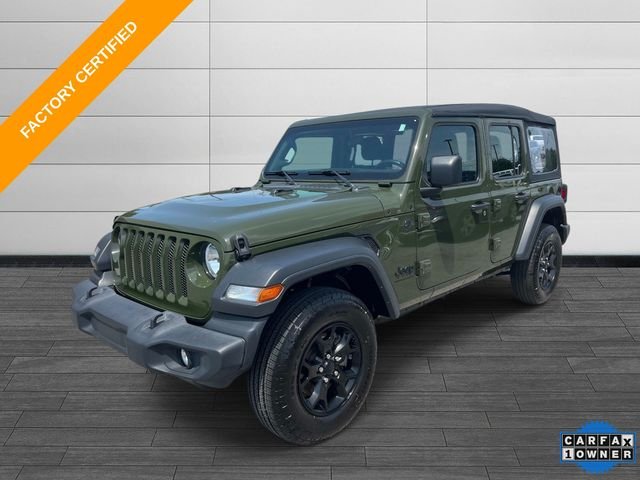 Certified Used 2023 Green Jeep Sport image 8