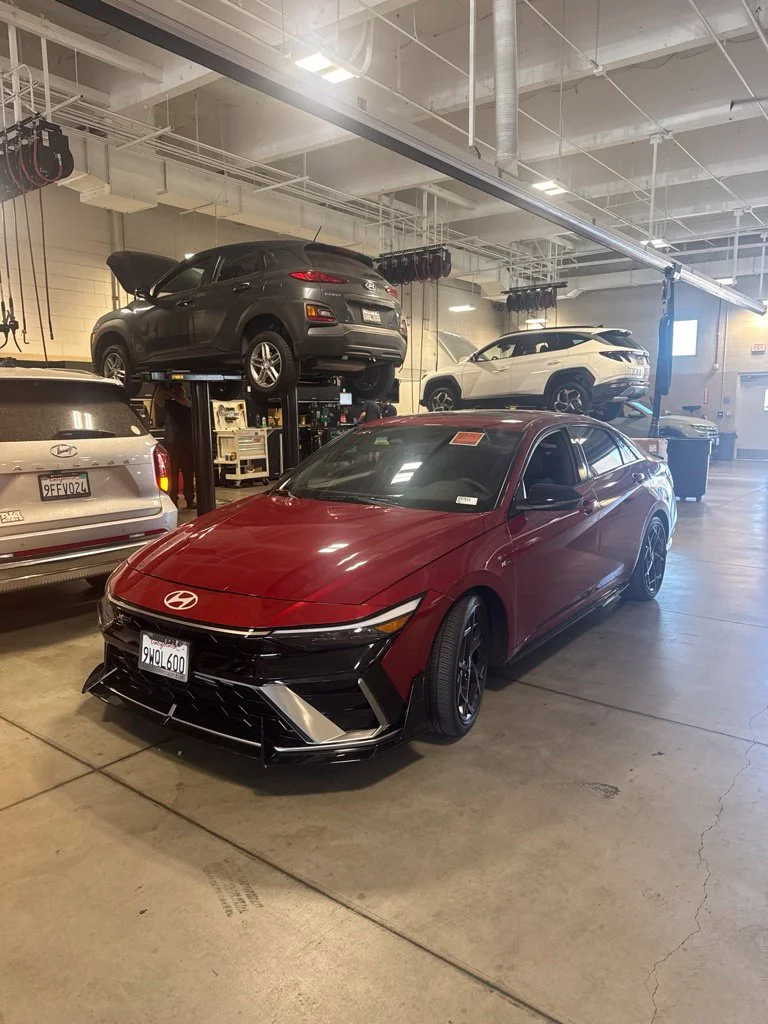 Used 2025 Red Hyundai N Line image 1