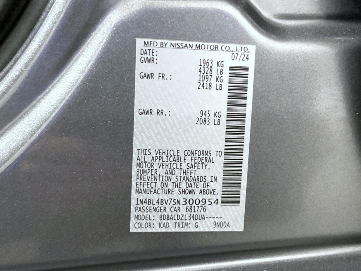 2025 Nissan Altima S - Photo 26