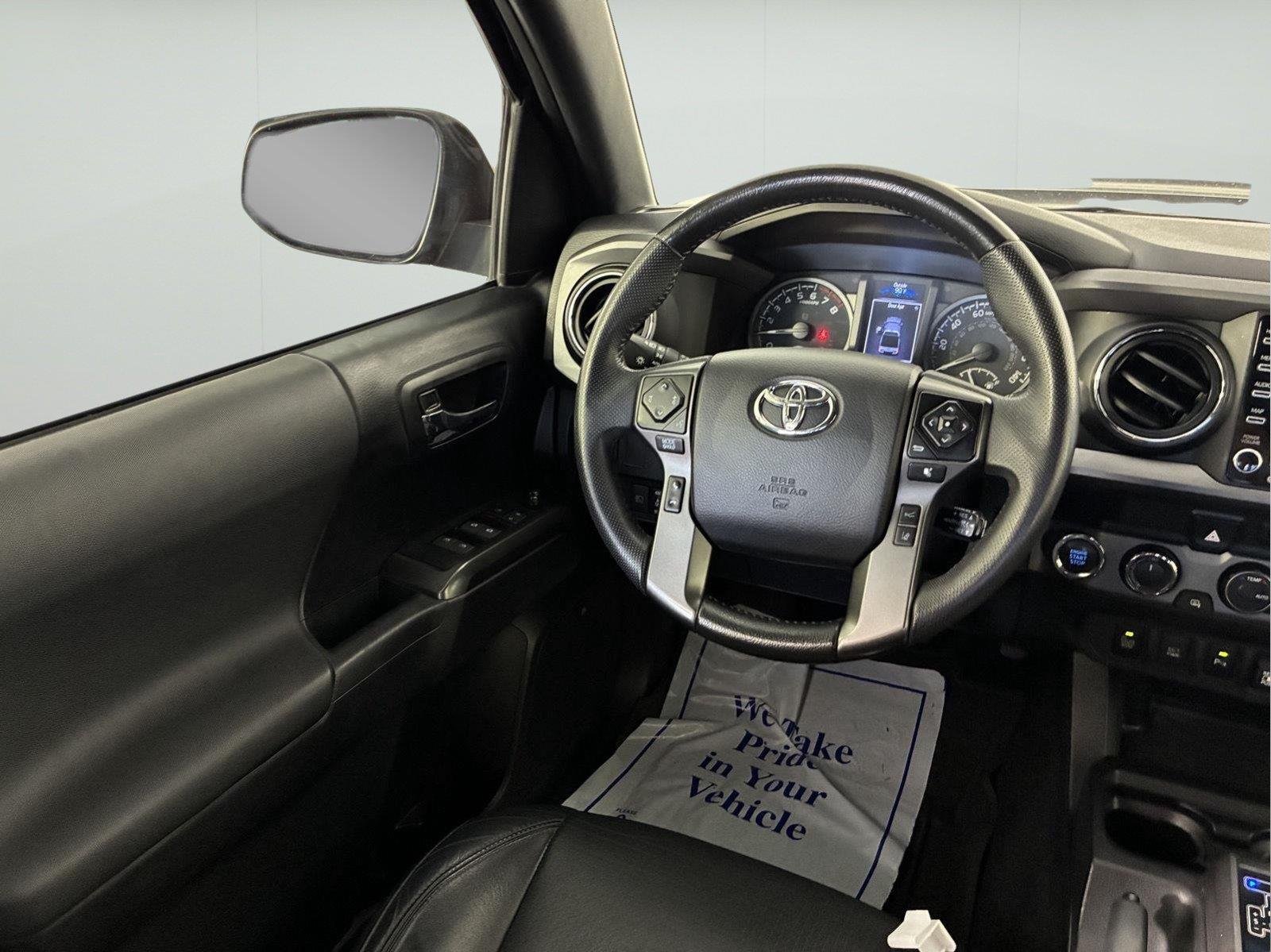 Used 2021 Midnight Black Metallic Toyota TRD Sport image 32
