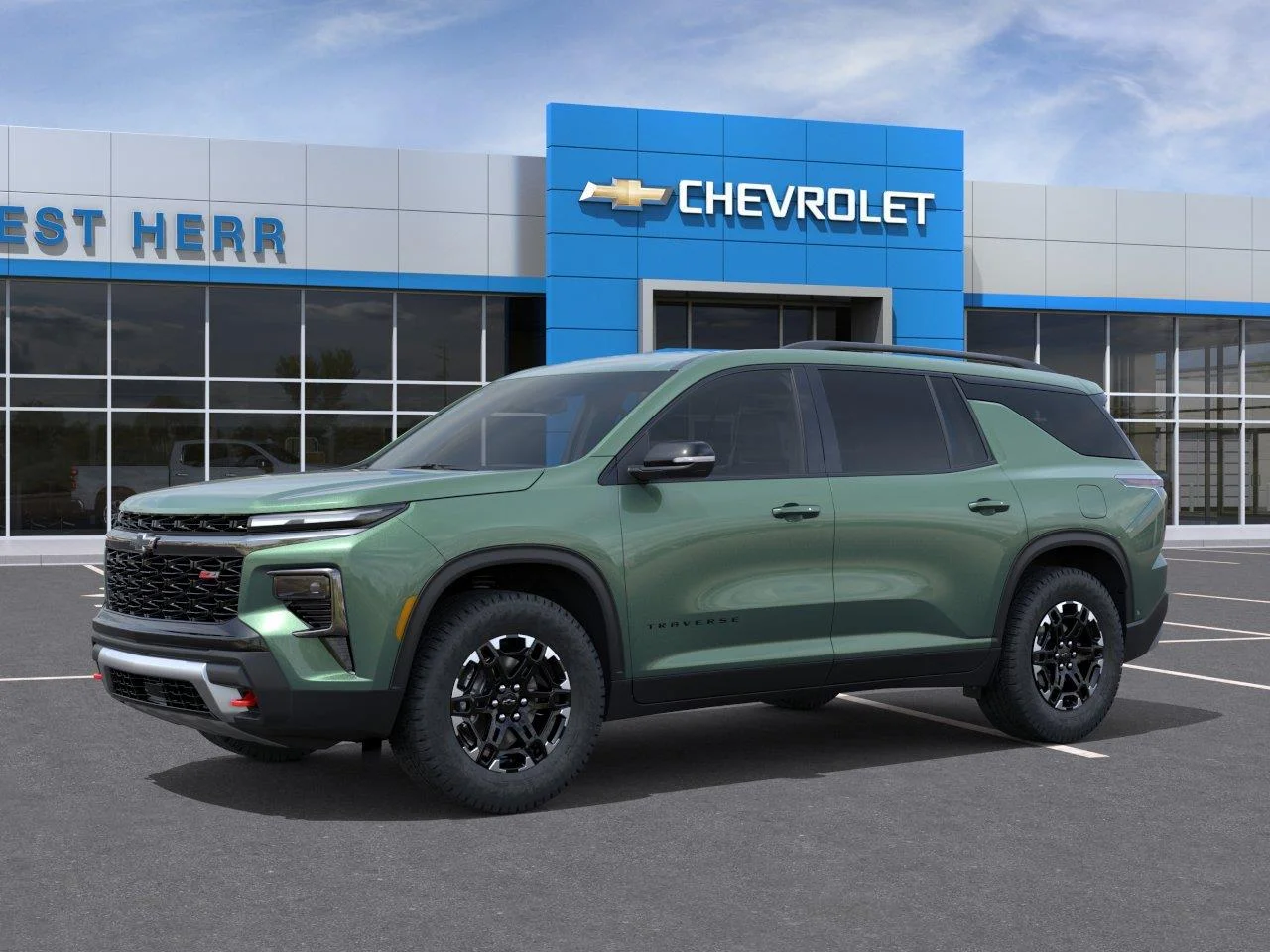 New 2027 Trillium Green Metallic Chevrolet Z71 image 2