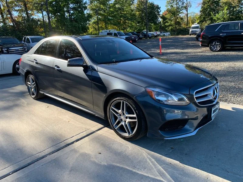 Used 2014 Gray Mercedes-Benz E 350 4MATIC® Sedan 4D image 15
