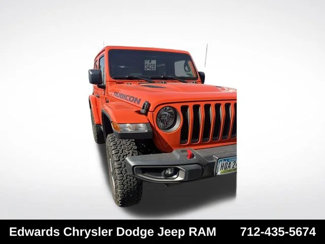 Used 2018 Orange Jeep Rubicon image 12