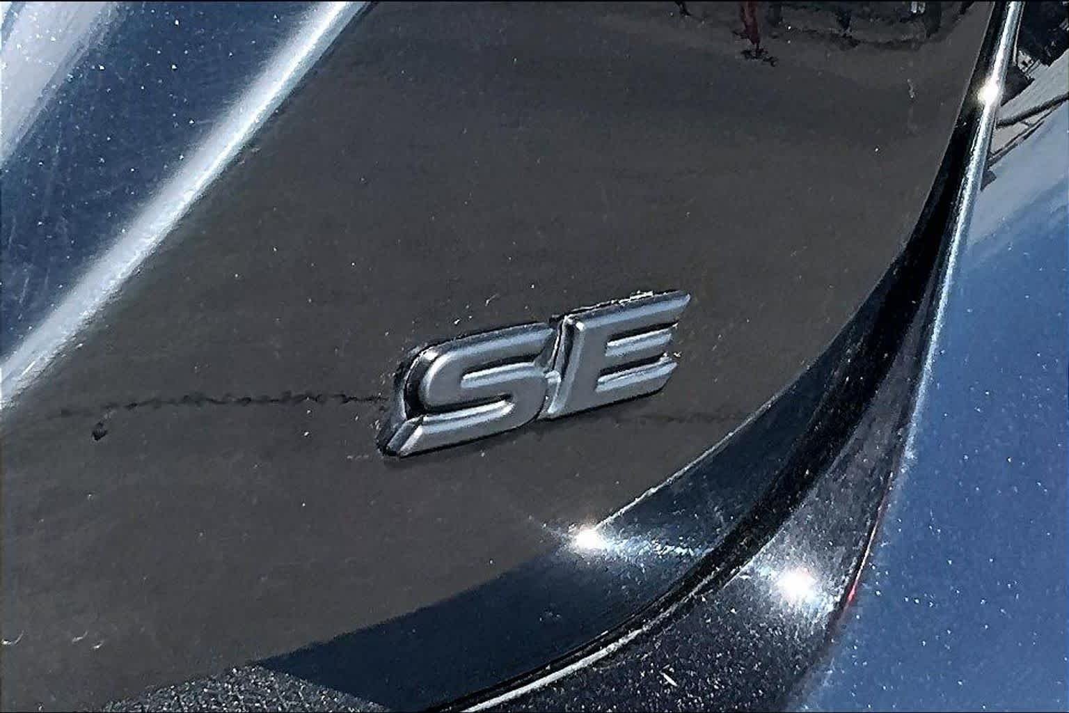 Used 2024 Midnight Black Metallic Toyota SE image 10