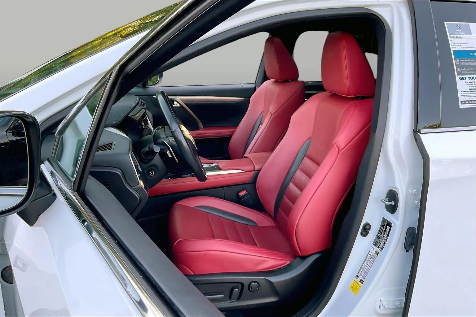 Used 2021 Ultra White Lexus F SPORT Handling image 7