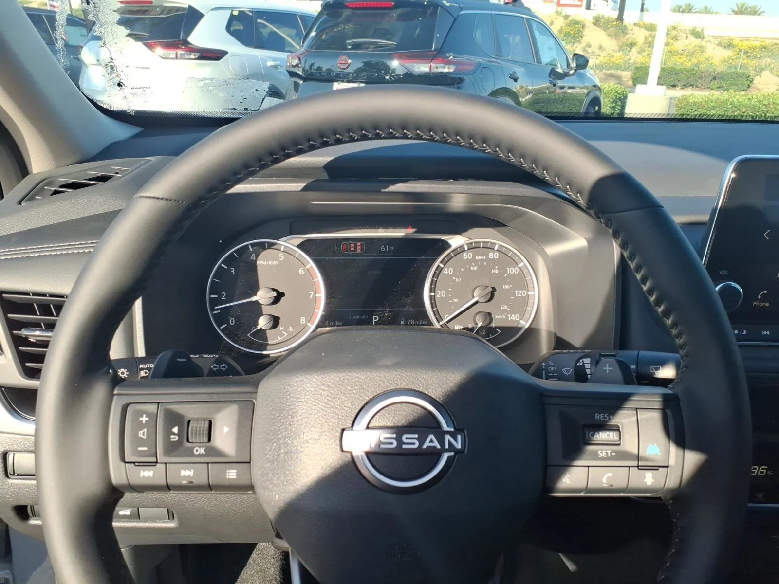 New 2026 Boulder Gray Pearl Nissan SV image 15
