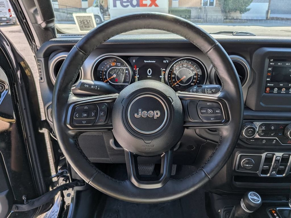 Certified Used 2020 Black Jeep Unlimited Sport S image 13