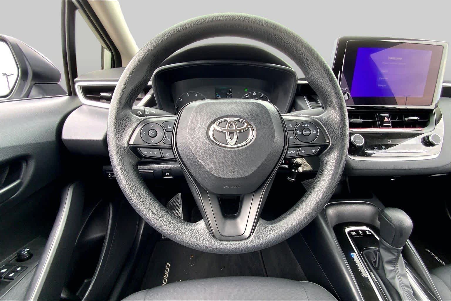 Used 2025 Classic Silver Metallic Toyota Hybrid LE image 6