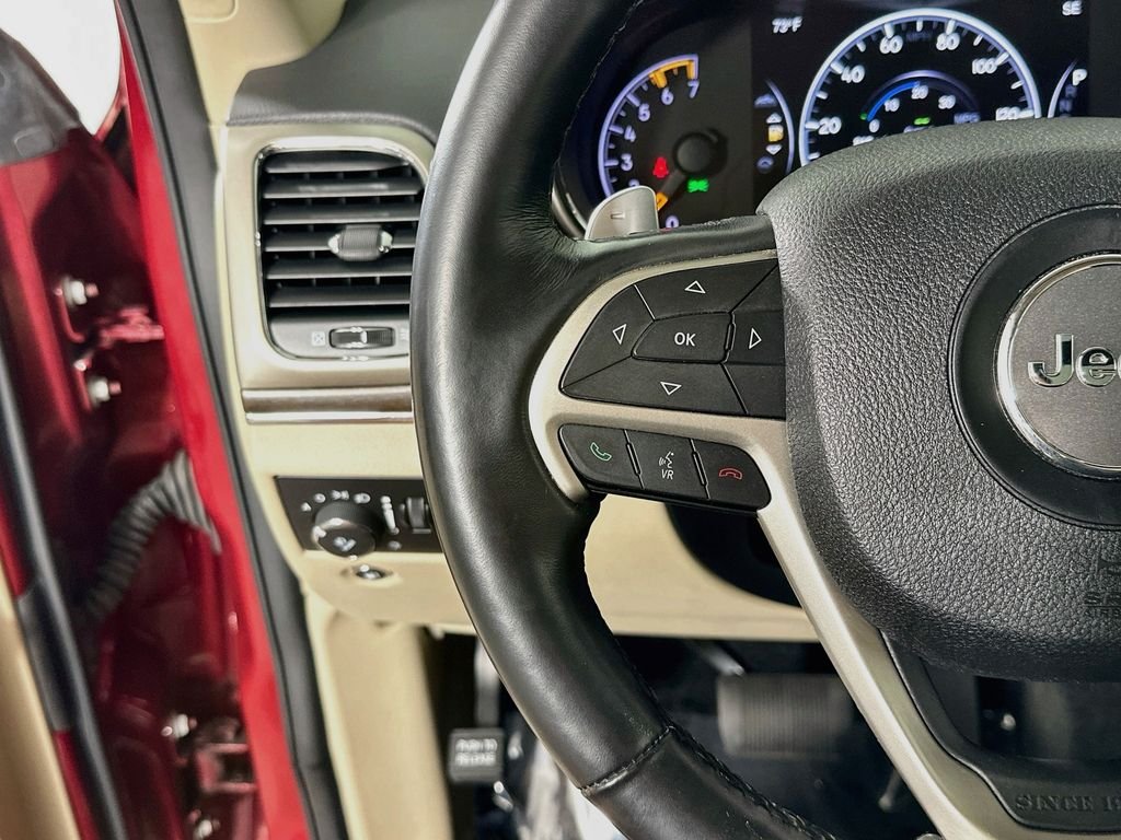 Used 2015 Deep Cherry Red Crystal Jeep Limited image 13