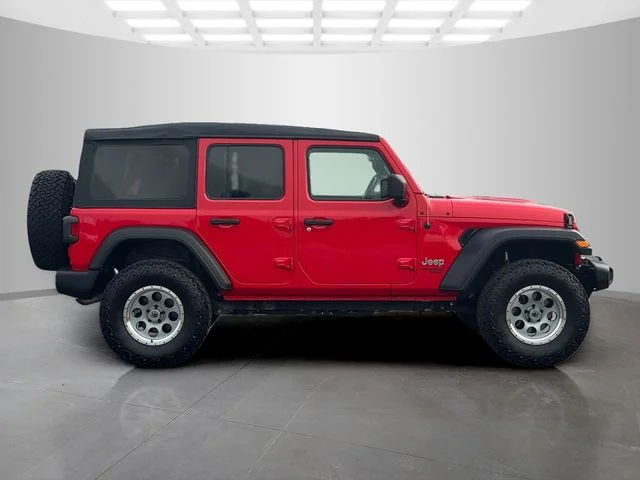 Used 2021 Red Jeep Unlimited Sport S image 8