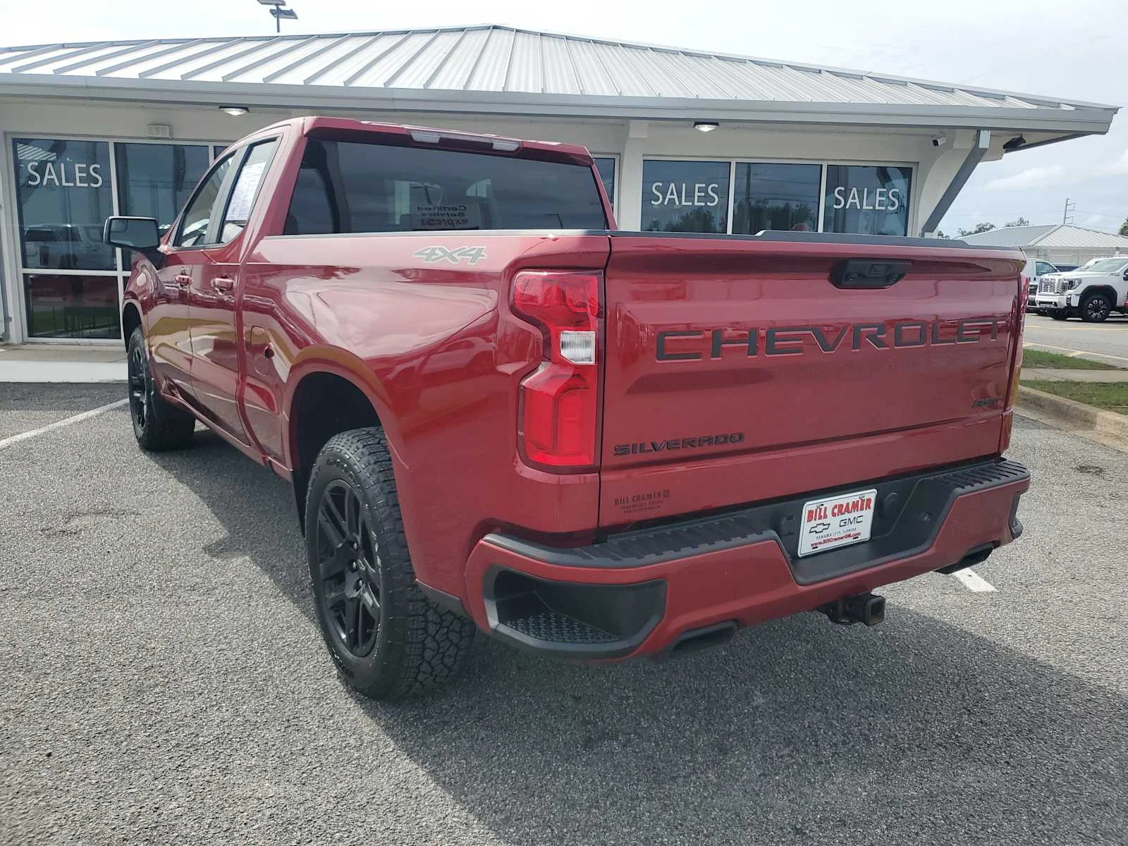 Used 2025 Radiant Red Tintcoat Chevrolet RST image 3