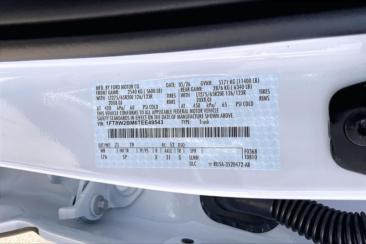 New 2026 Oxford White Ford F-250® King Ranch® image 19