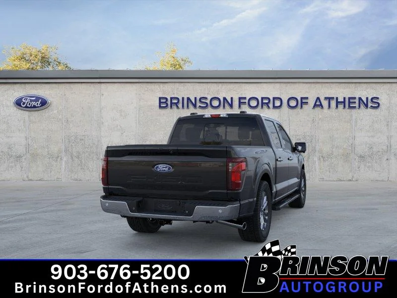 New 2026 Agate Black Metallic Ford XLT image 8