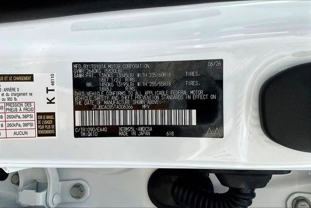 New 2026 White Lexus 450e Premium image 13
