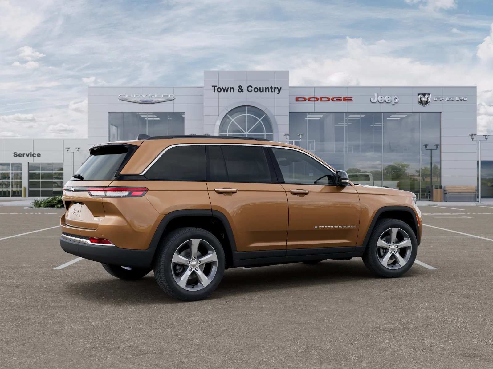 New 2026 Copper Shino Metallic Clear-Coat Exterior Paint Jeep Limited image 30
