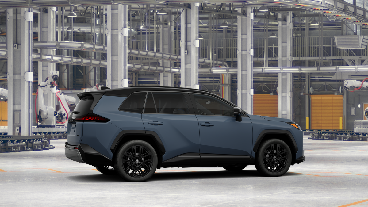 New 2026 Storm Cloud with Midnight Black Metallic roof Toyota XSE image 11