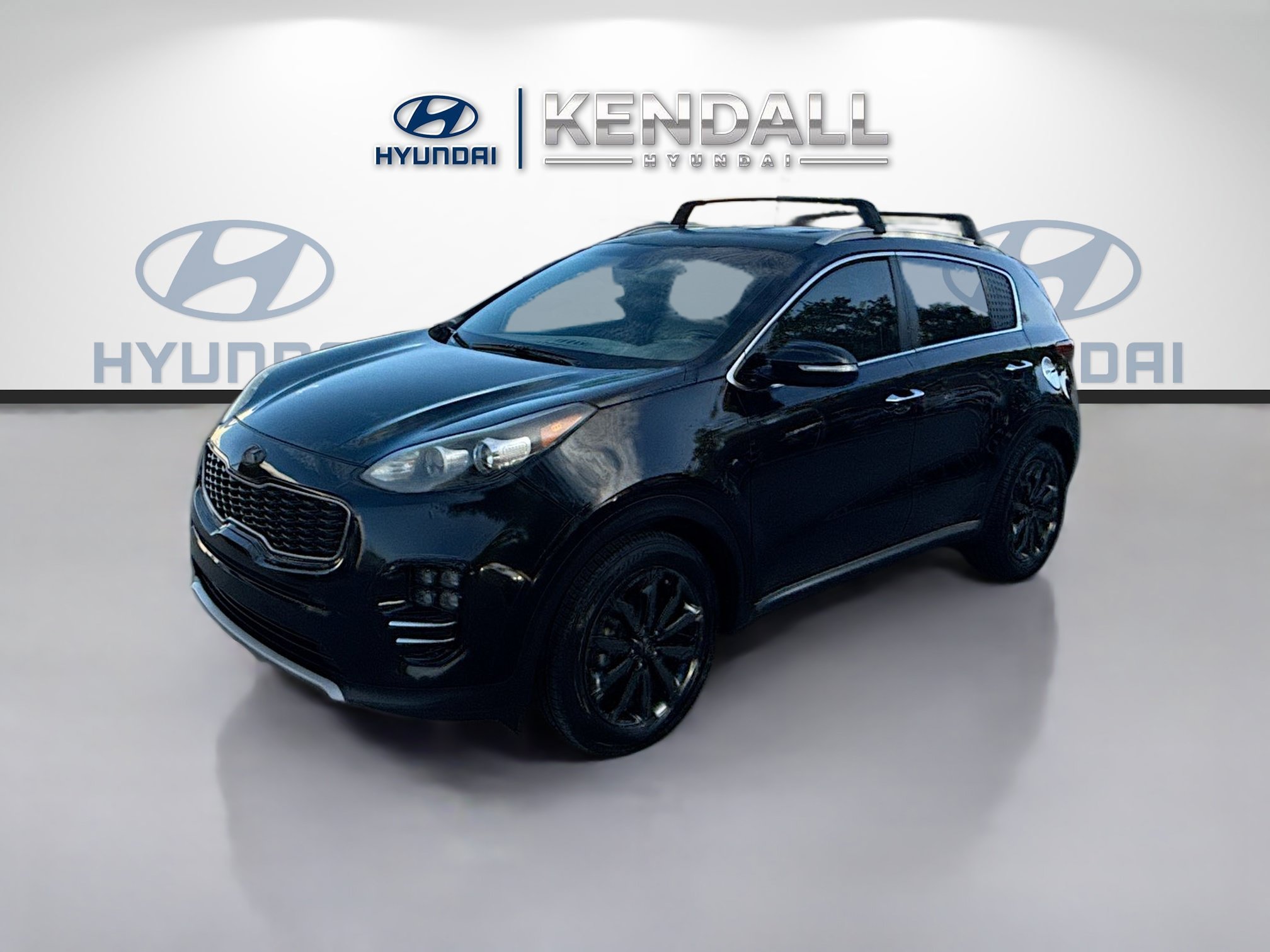 Used 2018 Black Cherry Kia EX image 3