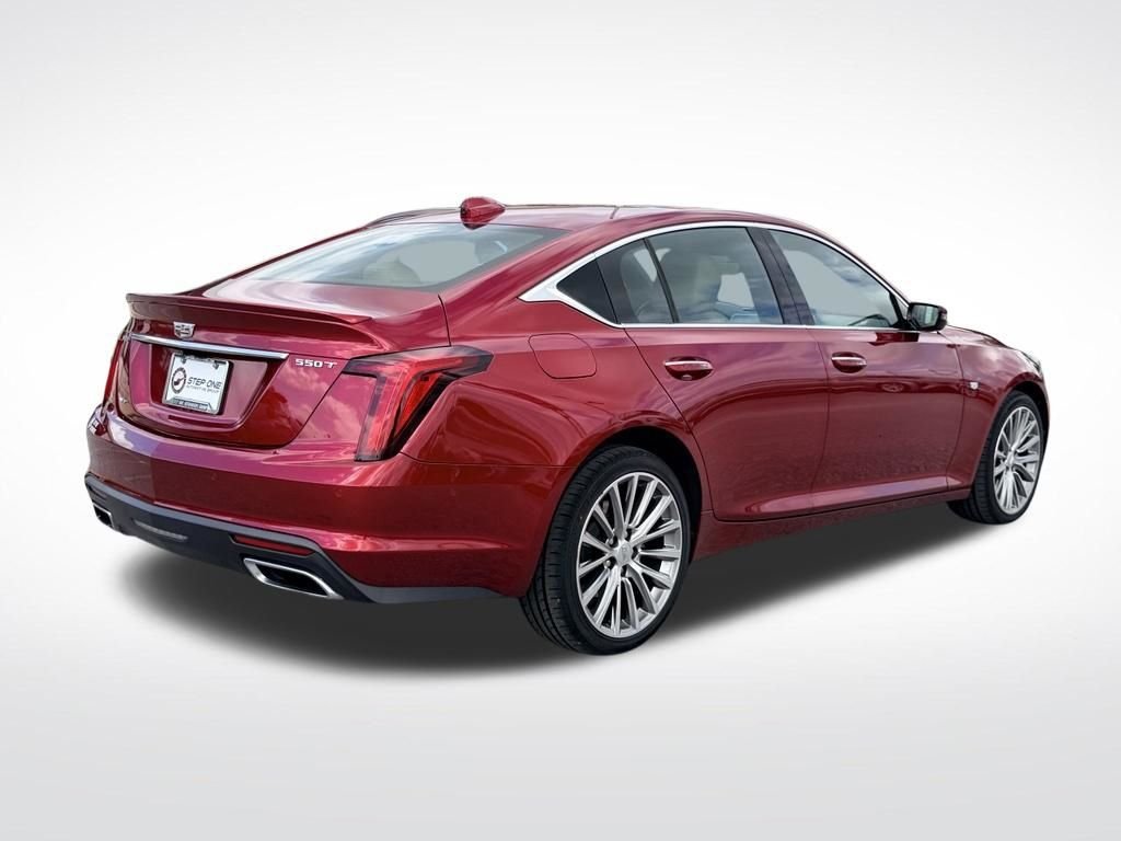 Used 2023 Red Cadillac Premium Luxury image 7