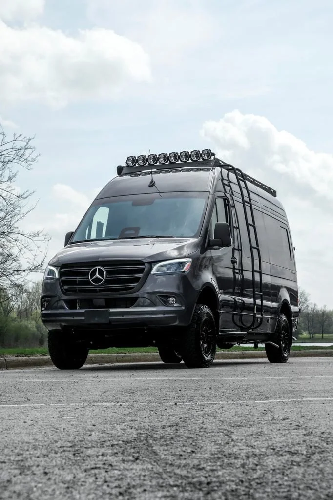 New 2026 Tenorite Gray Metallic Midwest Automotive Designs FD2 w/ Dual Rear Bench Overland Package, 540AH, Solar and 2.5KW Cummins Onan Generator image 159
