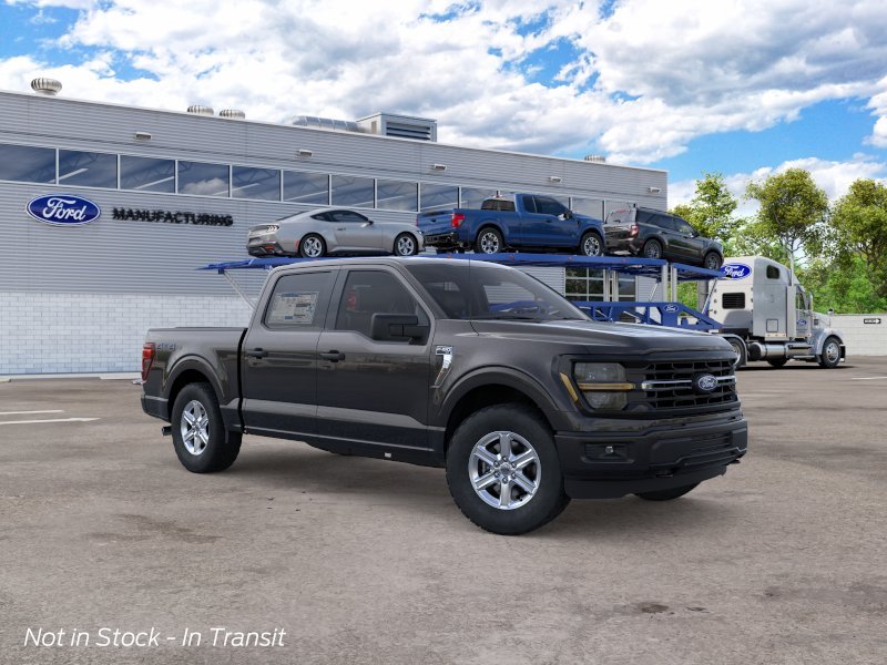 New 2026 Agate Black Metallic Ford XLT image 8