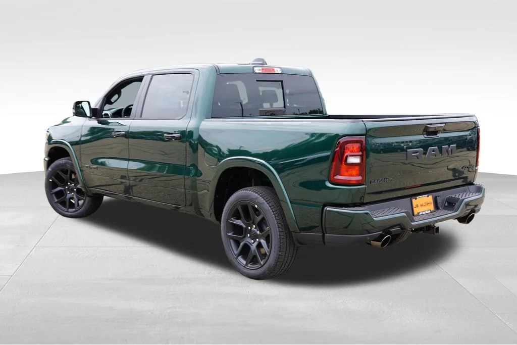 New 2026 Serrano-Green Metallic Exterior Paint RAM Laramie image 5