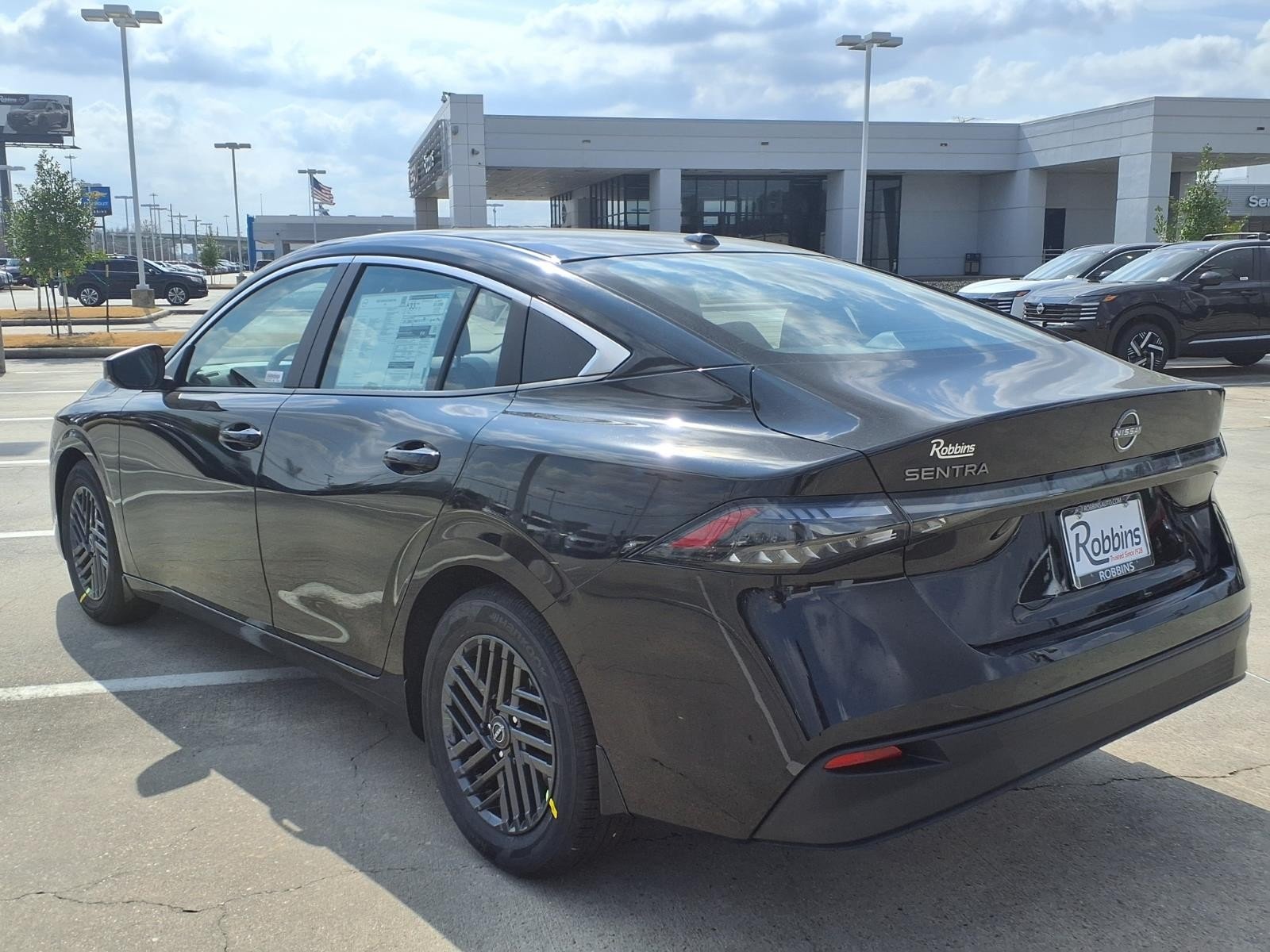 2026 Nissan Sentra SV Black at Robbins Nissan