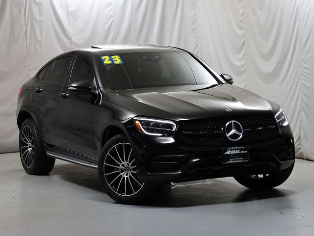 Certified Used 2023 Black Mercedes-Benz GLC 300 Coupe image 1