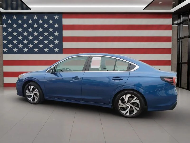 Used 2021 Blue Subaru Sedan 4D AWD 2.5L H4 image 4