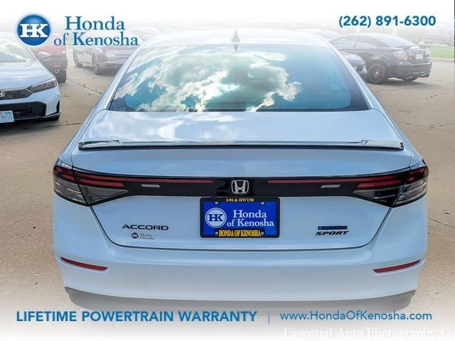 New 2026 Platinum White Pearl Honda Sport Hybrid image 6