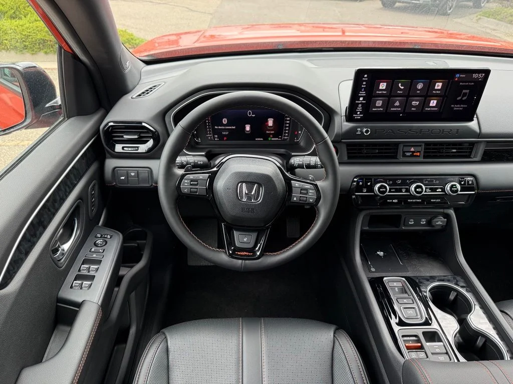 New 2026 Sunset Orange Honda TrailSport Elite image 3