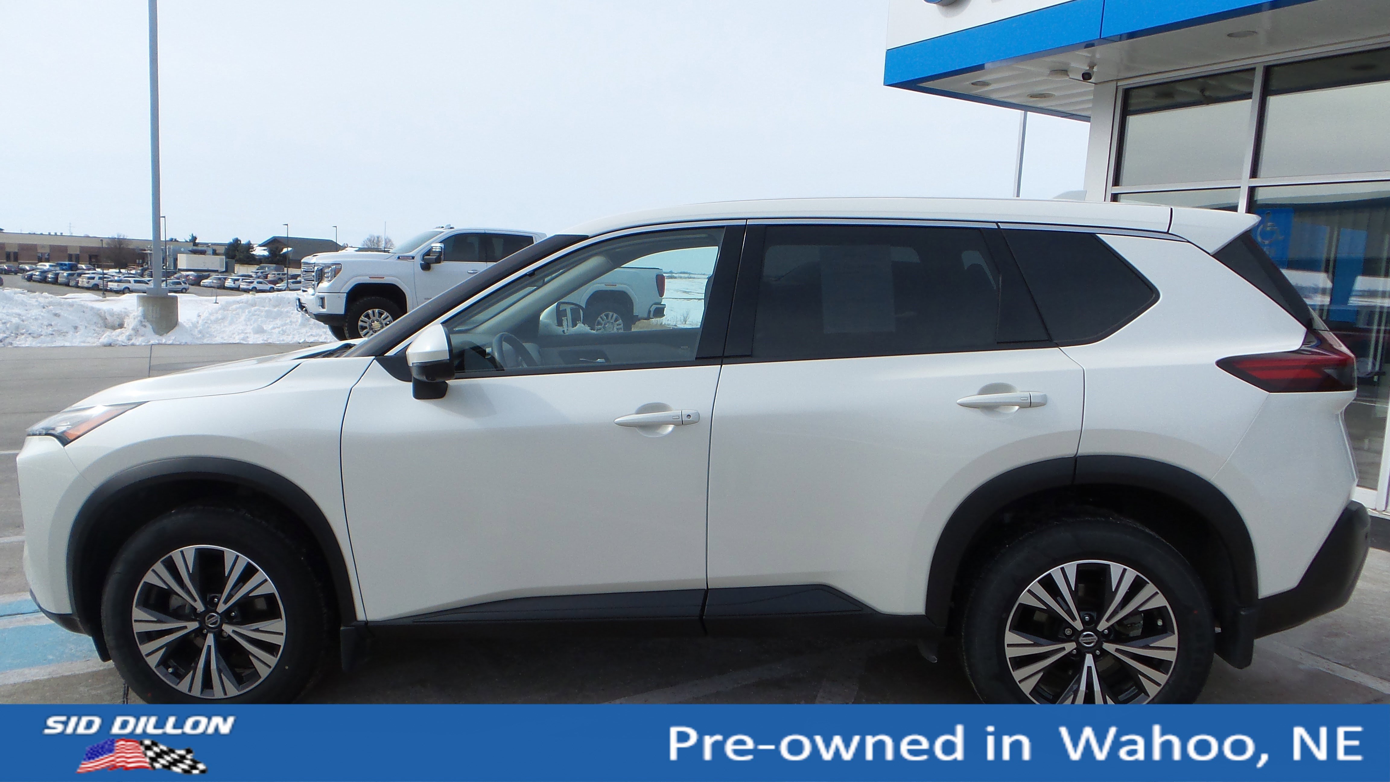 Used 2021 Nissan Rogue SV with VIN JN8AT3BB0MW224727 for sale in Wahoo, NE