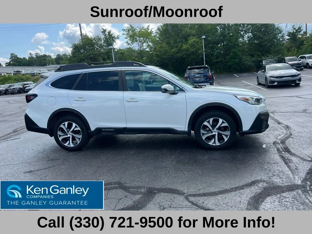 Used 2021 White Subaru Limited image 4