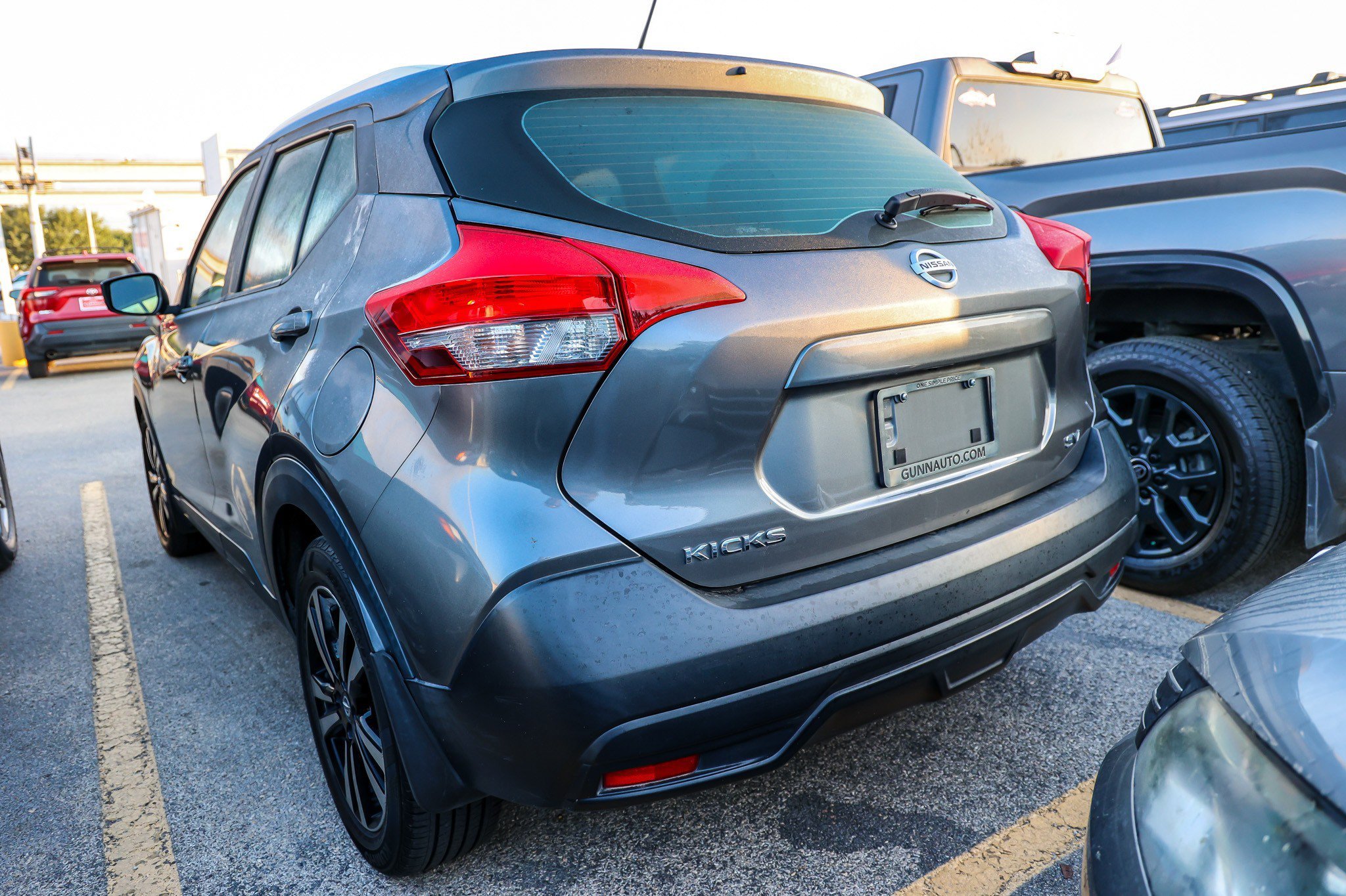 Used 2019 Gun Metallic Nissan SV image 8